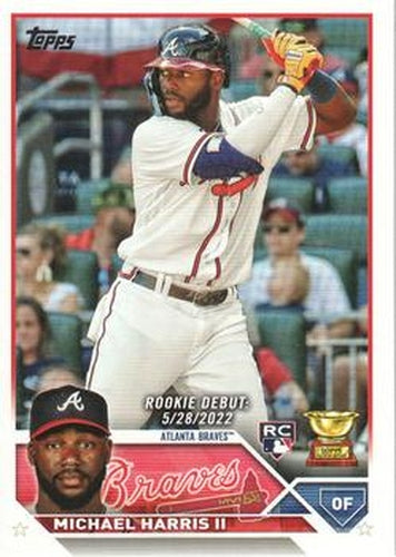 #US225 Michael Harris II - Atlanta Braves - 2023 Topps Update Baseball
