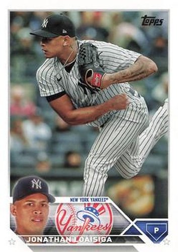 #US227 Jonathan Loáisiga - New York Yankees - 2023 Topps Update Baseball