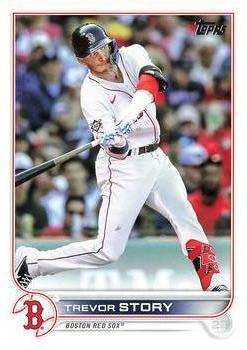 #US22 Trevor Story - Boston Red Sox - 2022 Topps Update Baseball