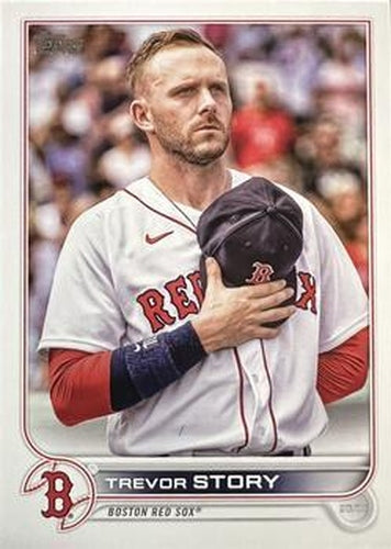 #US22b Trevor Story - Boston Red Sox - 2022 Topps Update Baseball