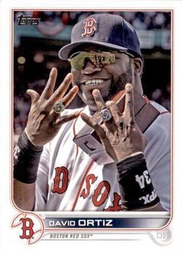 #US22d David Ortiz - Boston Red Sox - 2022 Topps Update Baseball