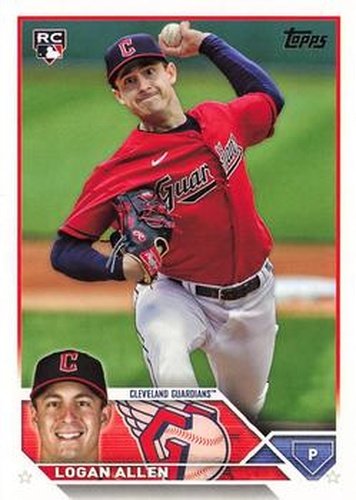 #US233 Logan Allen - Cleveland Guardians - 2023 Topps Update Baseball