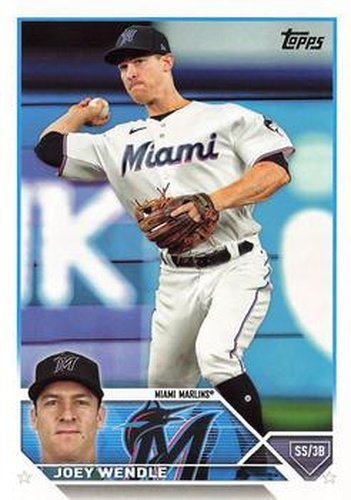 #US237 Joey Wendle - Miami Marlins - 2023 Topps Update Baseball