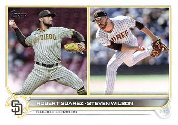 #US239 Robert Suarez / Steven Wilson - San Diego Padres - 2022 Topps Update Baseball