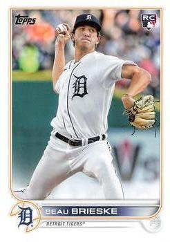 #US23 Beau Brieske - Detroit Tigers - 2022 Topps Update Baseball