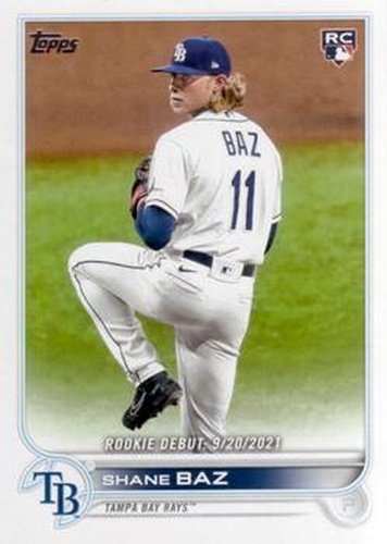 #US240 Shane Baz - Tampa Bay Rays - 2022 Topps Update Baseball