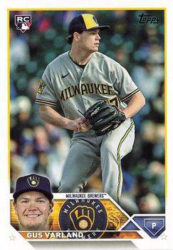 #US241 Gus Varland - Milwaukee Brewers - 2023 Topps Update Baseball