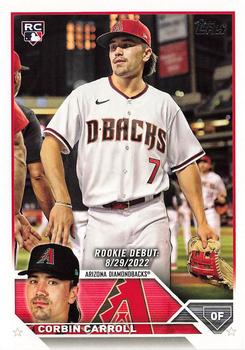 #US244 Corbin Carroll - Arizona Diamondbacks - 2023 Topps Update Baseball