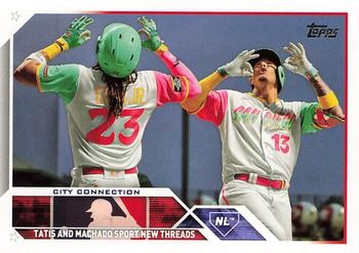 #US247 City Connection Fernando Tatis Jr. / Manny Machado - San Diego Padres - 2023 Topps Update Baseball