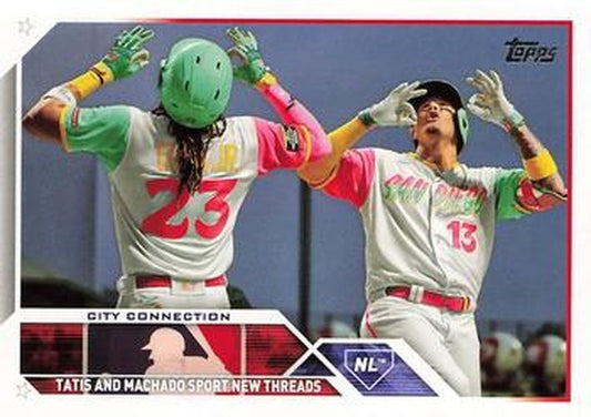 #US247 City Connection Fernando Tatis Jr. / Manny Machado - San Diego Padres - 2023 Topps Update Baseball