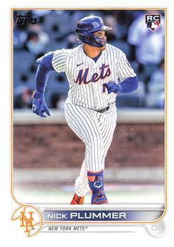 #US247 Nick Plummer - New York Mets - 2022 Topps Update Baseball