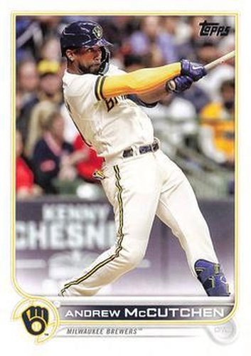 #US251 Andrew McCutchen - Milwaukee Brewers - 2022 Topps Update Baseball