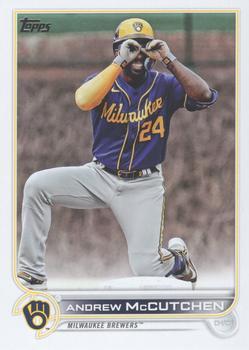 #US251b Andrew McCutchen - Milwaukee Brewers - 2022 Topps Update Baseball