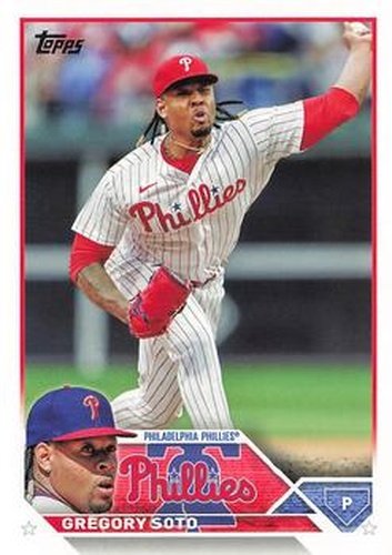 #US252 Gregory Soto - Philadelphia Phillies - 2023 Topps Update Baseball