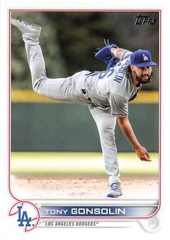 #US252 Tony Gonsolin - Los Angeles Dodgers - 2022 Topps Update Baseball
