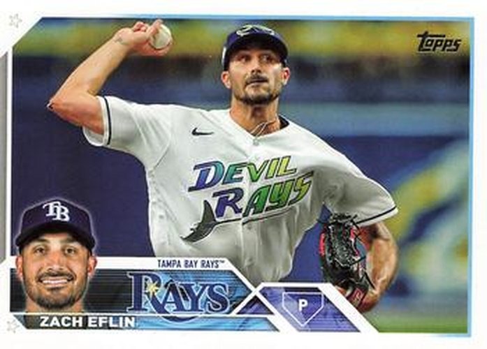 #US254 Zach Eflin - Tampa Bay Rays - 2023 Topps Update Baseball