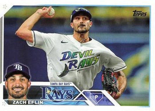 #US254 Zach Eflin - Tampa Bay Rays - 2023 Topps Update Baseball