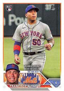 #US255 Francisco Alvarez - New York Mets - 2023 Topps Update Baseball