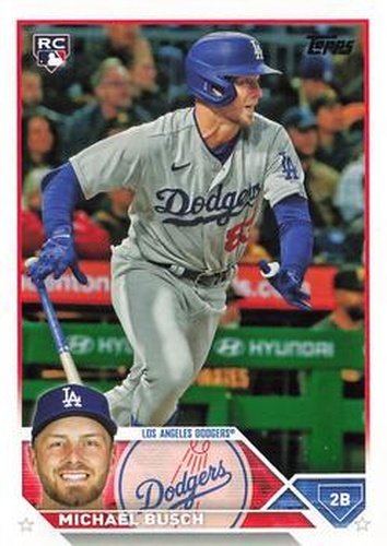 #US256 Michael Busch - Los Angeles Dodgers - 2023 Topps Update Baseball
