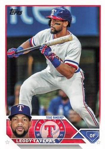 #US257 Leody Taveras - Texas Rangers - 2023 Topps Update Baseball
