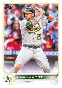 #US260 Stephen Vogt - Oakland Athletics - 2022 Topps Update Baseball
