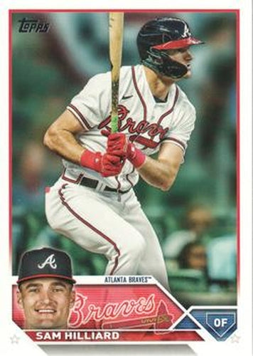 #US263 Sam Hilliard - Atlanta Braves - 2023 Topps Update Baseball