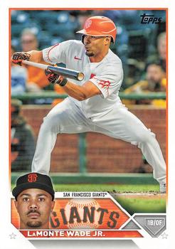 #US264 LaMonte Wade Jr. - San Francisco Giants - 2023 Topps Update Baseball