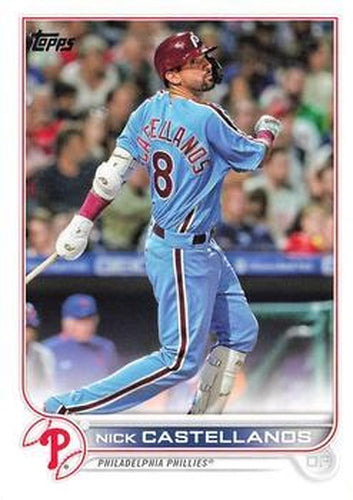 #US266 Nick Castellanos - Philadelphia Phillies - 2022 Topps Update Baseball