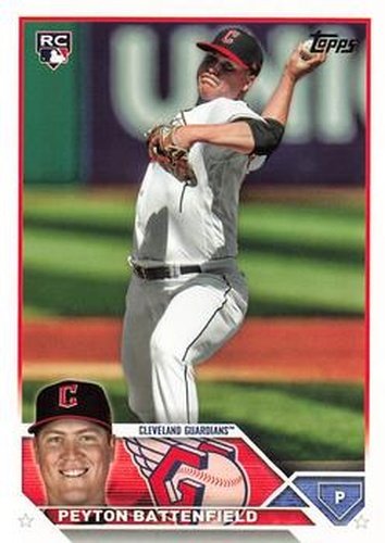 #US267 Peyton Battenfield - Cleveland Guardians - 2023 Topps Update Baseball