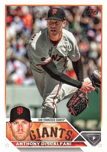 #US268 Anthony DeSclafani - San Francisco Giants - 2023 Topps Update Baseball