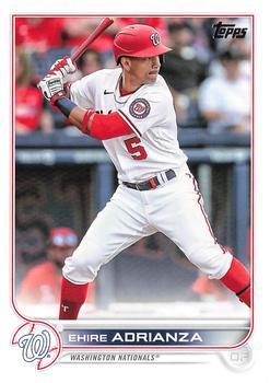 #US269 Ehire Adrianza - Washington Nationals - 2022 Topps Update Baseball
