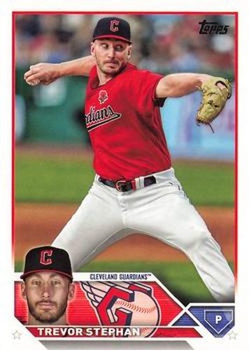 #US272 Trevor Stephan - Cleveland Guardians - 2023 Topps Update Baseball