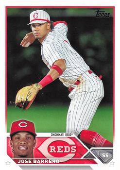 #US273 Jose Barrero - Cincinnati Reds - 2023 Topps Update Baseball