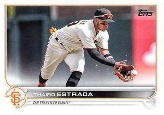 #US273 Thairo Estrada - San Francisco Giants - 2022 Topps Update Baseball