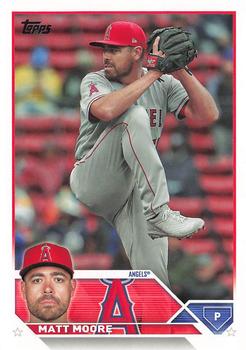 #US274 Matt Moore - Los Angeles Angels - 2023 Topps Update Baseball