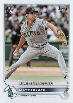 #US274 Matt Brash - Seattle Mariners - 2022 Topps Update Baseball