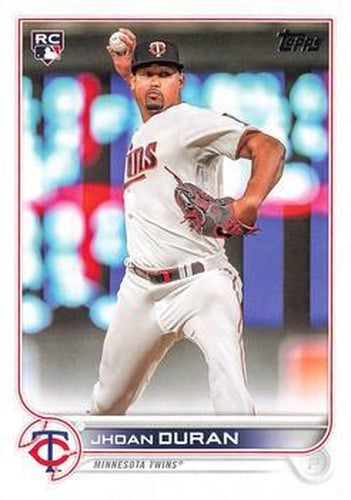 #US277 Jhoan Duran - Minnesota Twins - 2022 Topps Update Baseball