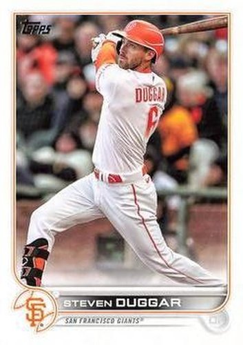 #US281 Steven Duggar - San Francisco Giants - 2022 Topps Update Baseball