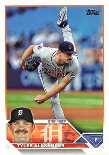 #US285 Tyler Alexander - Detroit Tigers - 2023 Topps Update Baseball