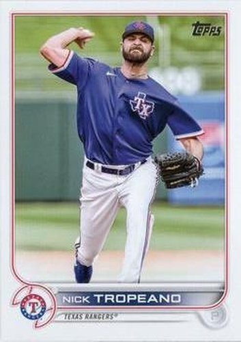 #US285 Nick Tropeano - Texas Rangers - 2022 Topps Update Baseball