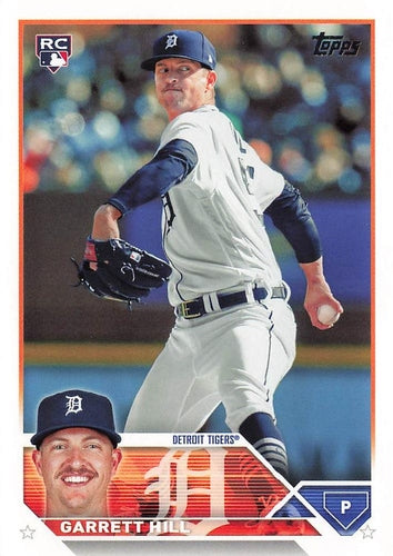 #US29 Garrett Hill - Detroit Tigers - 2023 Topps Update Baseball