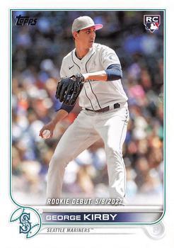 #US290 George Kirby - Seattle Mariners - 2022 Topps Update Baseball