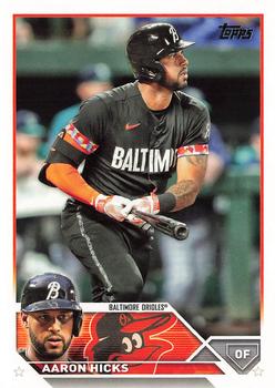 #US299 Aaron Hicks - Baltimore Orioles - 2023 Topps Update Baseball