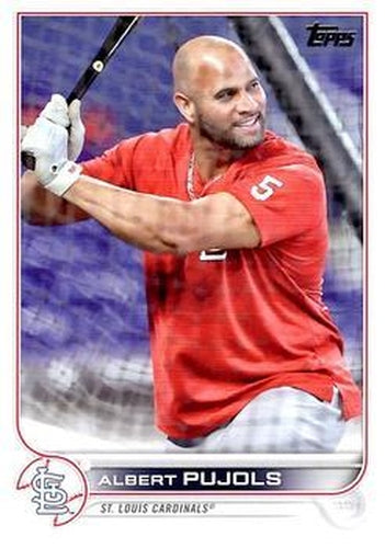 #US300b Albert Pujols - St. Louis Cardinals - 2022 Topps Update Baseball