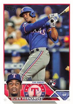 #US304 Elier Hernández - Texas Rangers - 2023 Topps Update Baseball