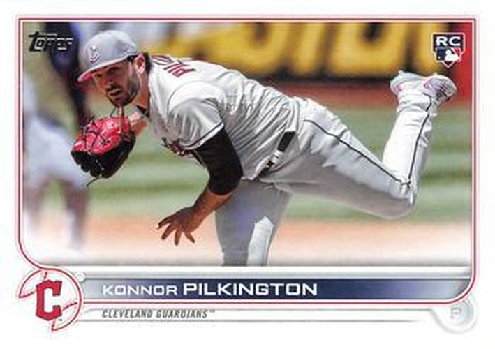 #US304 Konnor Pilkington - Cleveland Guardians - 2022 Topps Update Baseball
