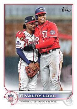 #US310 Rivalry Love Juan Soto / Ozzie Albies - Washington Nationals / Atlanta Braves - 2022 Topps Update Baseball