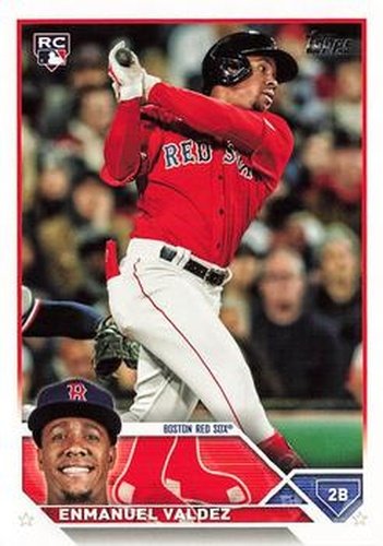 #US310 Enmanuel Valdez - Boston Red Sox - 2023 Topps Update Baseball