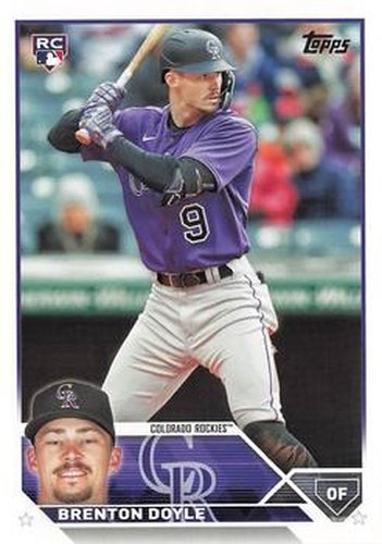 #US314 Brenton Doyle - Colorado Rockies - 2023 Topps Update Baseball