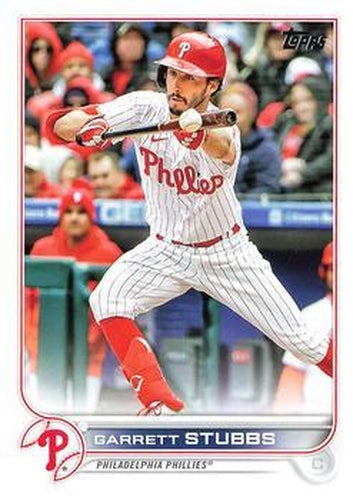 #US315 Garrett Stubbs - Philadelphia Phillies - 2022 Topps Update Baseball
